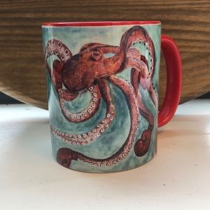Boxing Octopus Mug